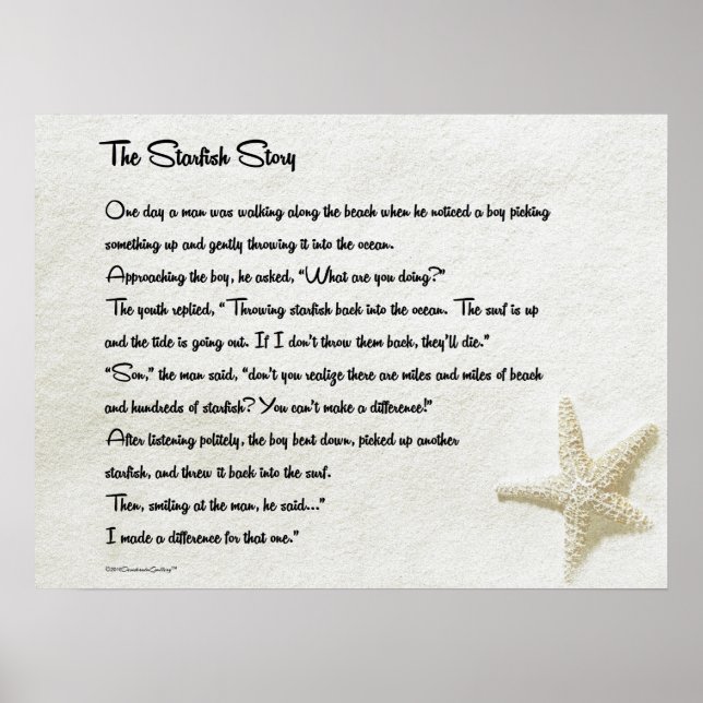 Die Sternfisch-Geschichte Poster (Vorne)