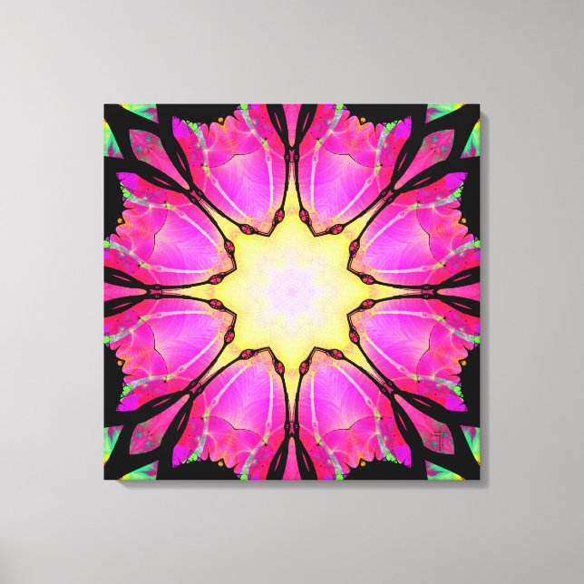 Die sternförmige Leinwand drucken (Vorderseite)