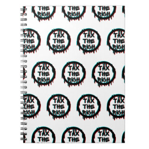 Die Steuer auf das Reiche Notizblock