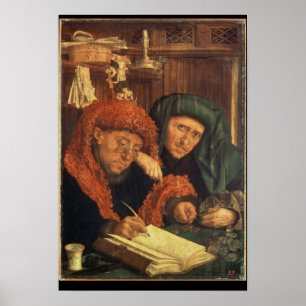 Die Steuereinzieher, 1550 Poster