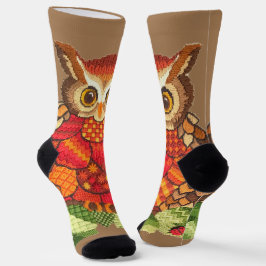 Die Stichery Socken der Owl