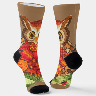 Die Stichery Socken der Owl