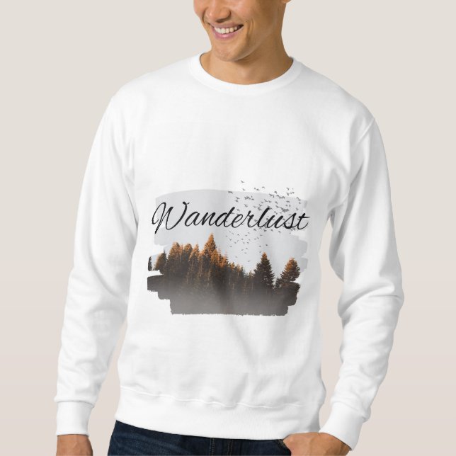 Die Stille des Waldes Sweatshirt (Vorderseite)