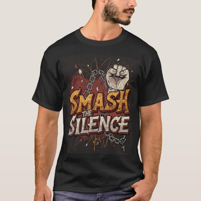 die Stille durchbrechen T-Shirt (Vorderseite)