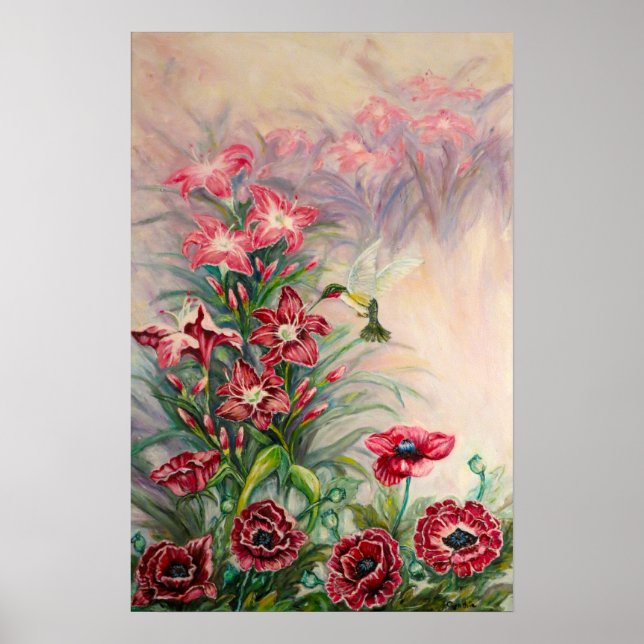 Die Stille eines Vogels Poster (Vorne)