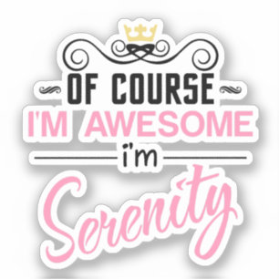 Die Stille, ich bin Phantastisch Aufkleber