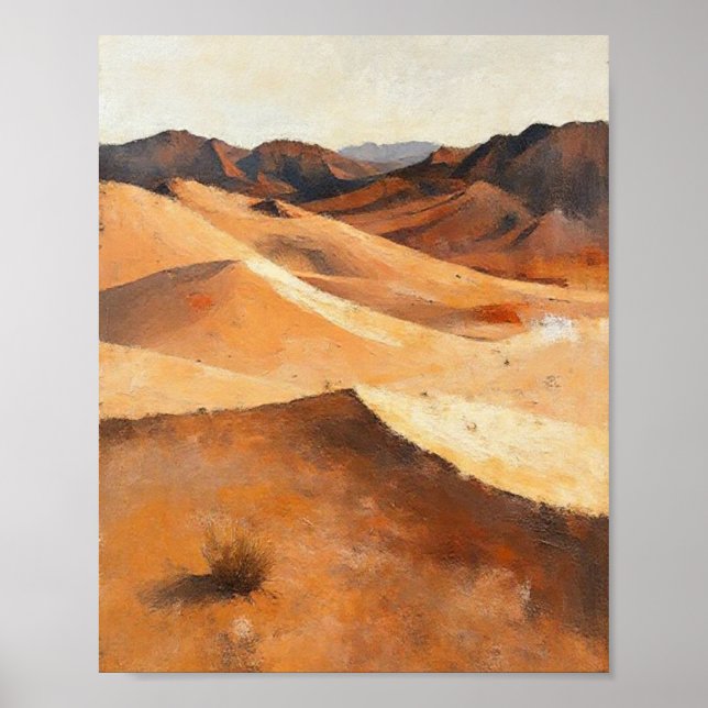 Die stille Resonanz von Sonne und Stein: Eine Stud Poster (Vorne)