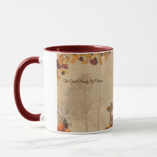 Die stille Schönheit des Wandels _ Herbstglanz-Tas Tasse