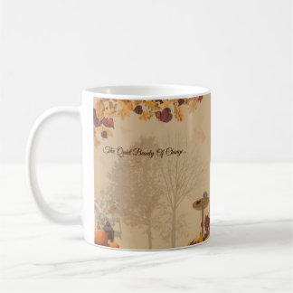 Die stille Schönheit des Wandels _ Herbstserenity- Kaffeetasse