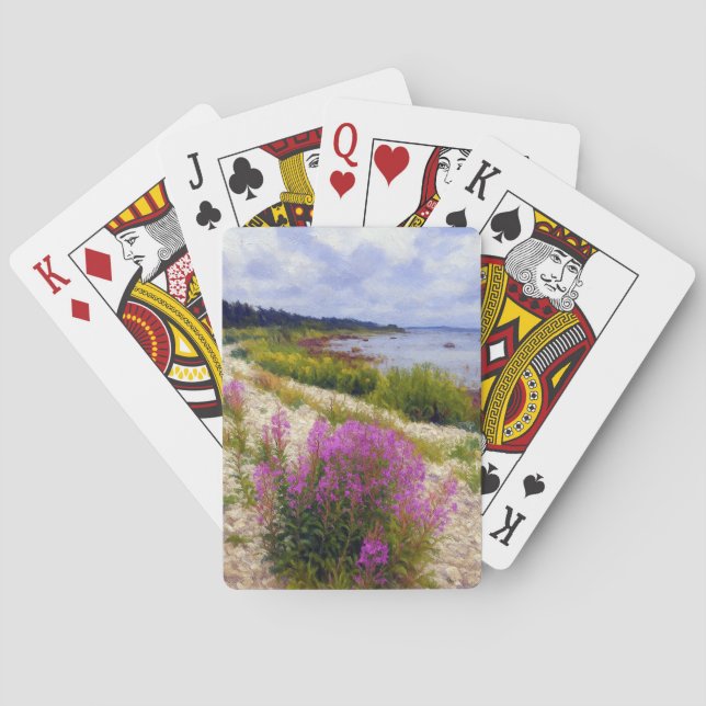 Die Stille von Vormsi Spielkarten (Rückseite)