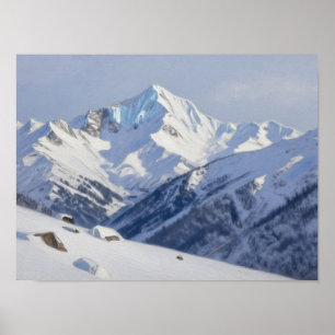Die stille Wache: Sonnenbeschienene Kämme Poster