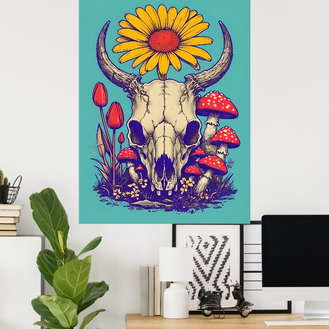 Die stille Wiedergeburt Poster (Heimbüro)