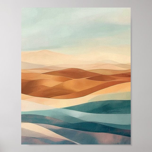 Die stillen Resonanzen eines sonnendurchfluteten H Poster (Vorne)