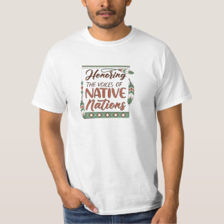 Die Stimme der Ureinwohner — Öko und Kulturwaren T-Shirt