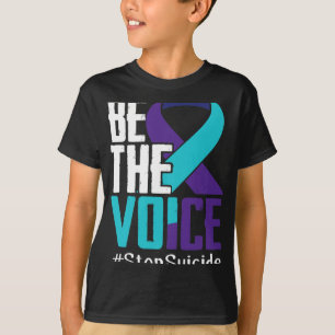 Die Stimme Stoppt Suizid-Bewusstsein Psychische Ge T-Shirt