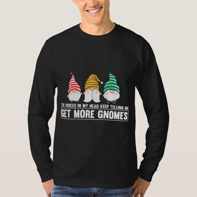 Die Stimmen in meinem Kopf Behielt mir zu erzählen T-Shirt (Vorderseite)