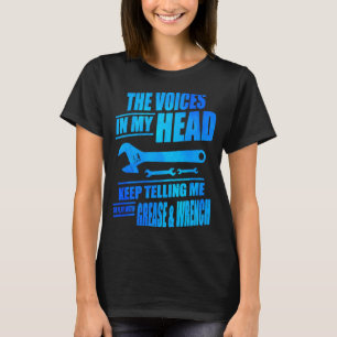 Die Stimmen in meinem Kopf Mechanische Automobilre T-Shirt