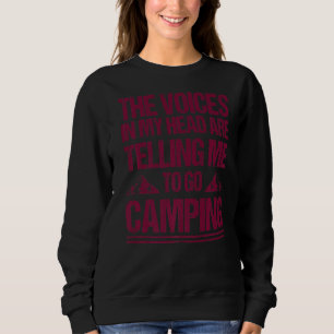 Die Stimmen in meinem Kopf sagen mir, ich solle in Sweatshirt