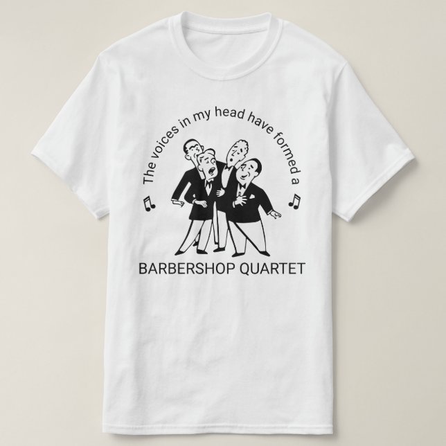 Die Stimmen in meinem Kopf T-Shirt (Design vorne)