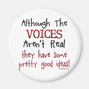 Die Stimmen sind nicht wirkliches lustiges Magnet