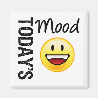 Die Stimmung des Emoticon Toothy lächeln Magnet