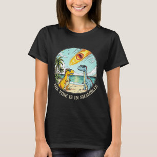 Die Stimmung ist in Schutt und Asche Sarcastic Din T-Shirt