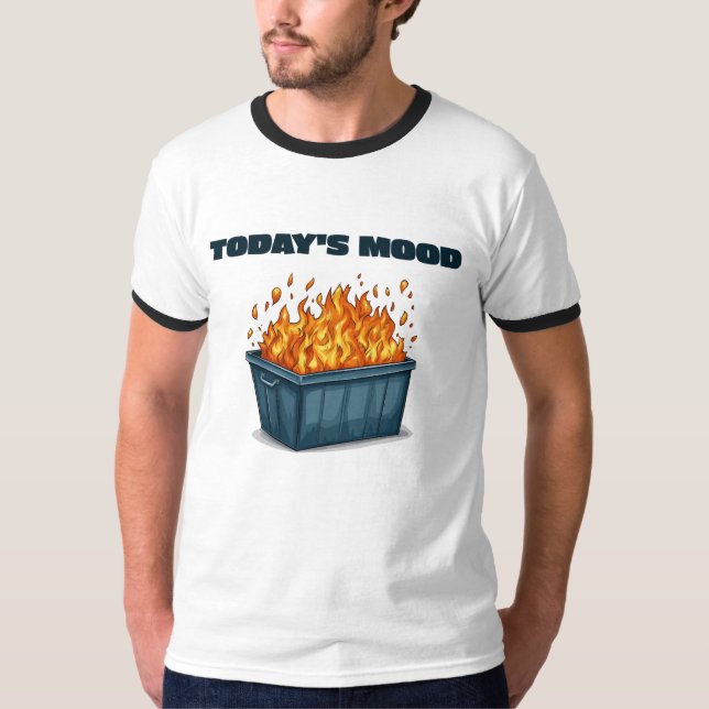 Die Stimmung von heute T-Shirt (Vorderseite)
