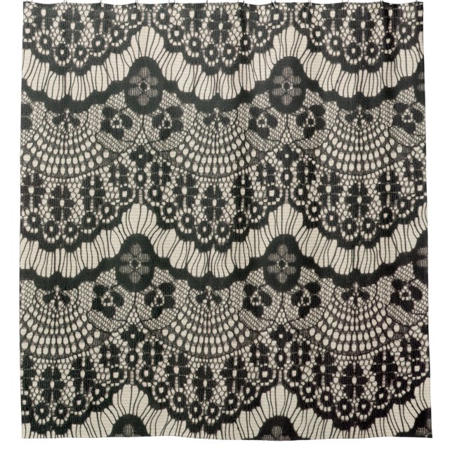 Die Stoffe stehen an der Decke.  Stoffe verleihen  Duschvorhang (Vorderseite)