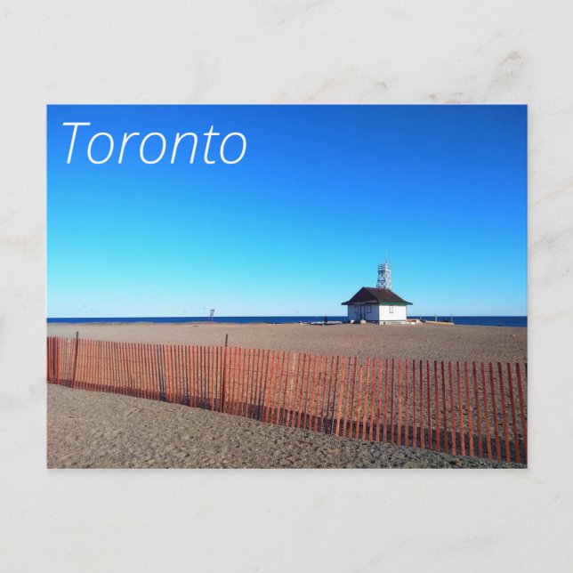 Die Strände Toronto Ontario Kanada Postkarte (Vorderseite)