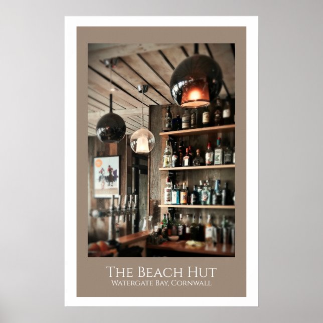 Die Strandhütte Poster (Vorne)