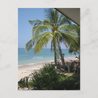 Die Strandpostkarte Postkarte