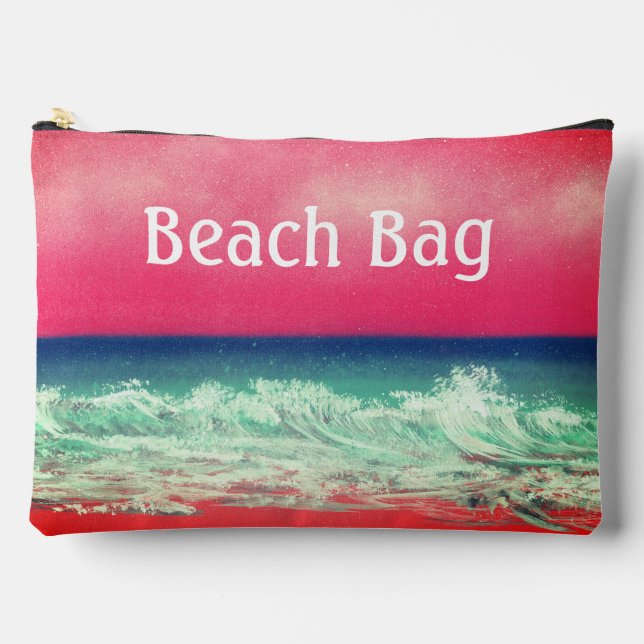 Die Strandtasche Zubehörtasche (Vorderseite)