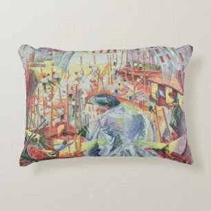 Die Straße betritt das Haus, 1911 Zierkissen