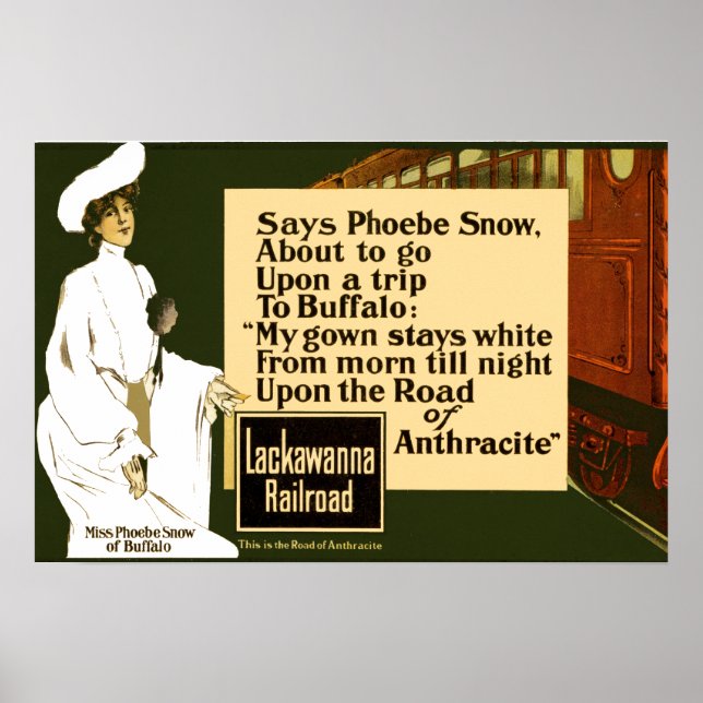 Die Straße des Anthrazits 1903 Poster (Vorne)