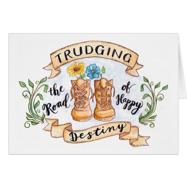 Die Straße des glücklichen Schicksals schleppen (Vorderseite (Horizontal))