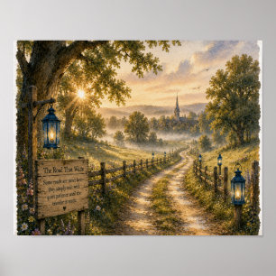 Die Straße, die wartet,Plate RH-WC-014 Poster