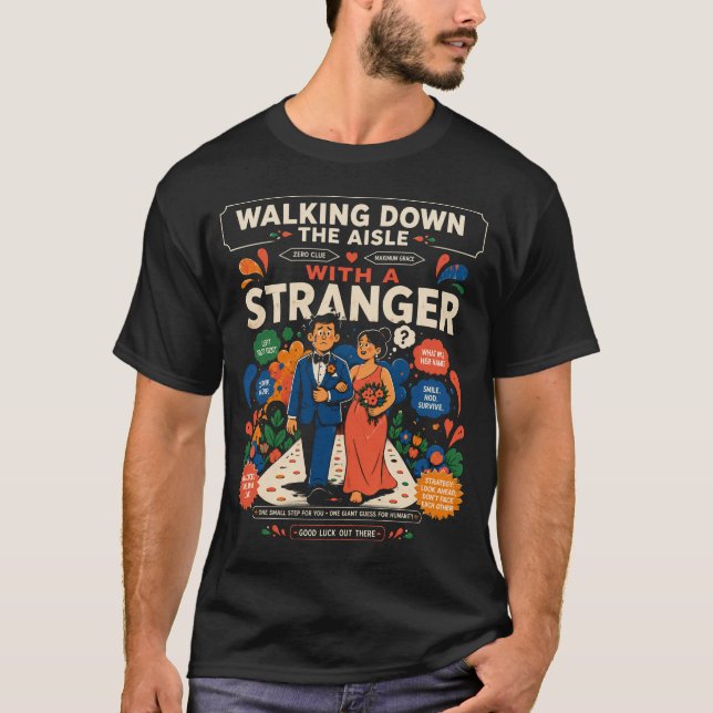 Die Straße entlanggehend T-Shirt (Vorderseite)