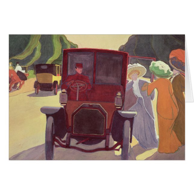 Die Straße mit Acacias, 1908 (Vorderseite (Horizontal))