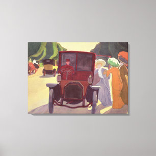 Die Straße mit Acacias, 1908 Leinwanddruck