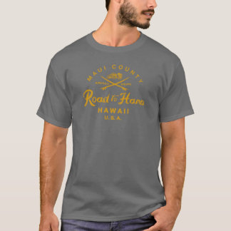 Die Straße nach Hana Maui Hawaii Vintage Hawaiian T-Shirt