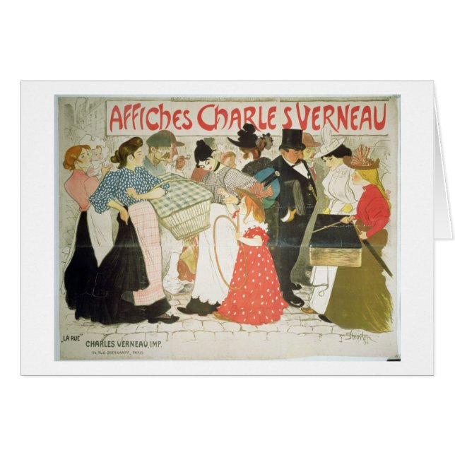 "Die Straße", Plakat für den Drucker Charles Verne (Vorderseite (Horizontal))