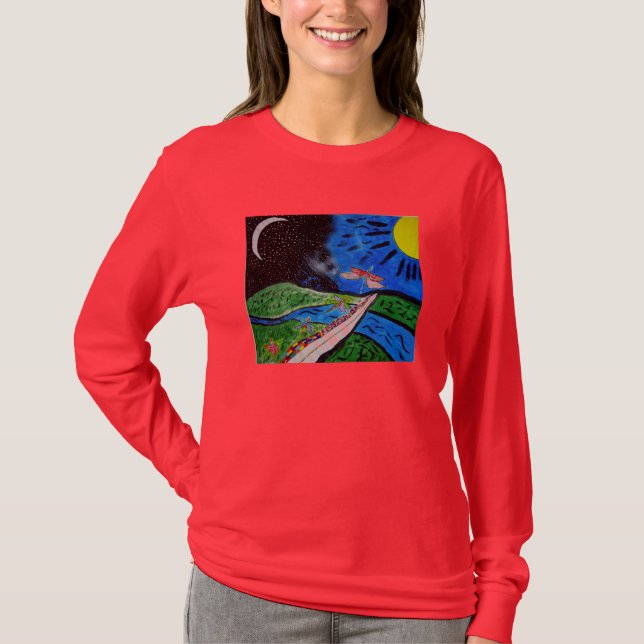 Die Straße T-Shirt (Vorderseite)