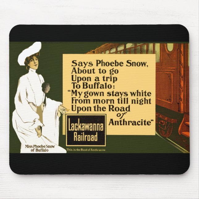 Die Straße von Anthrazit 1903 Mousepad (Vorne)