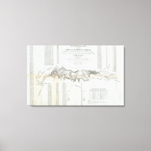 Die Straße von Missouri nach Oregon Leinwanddruck