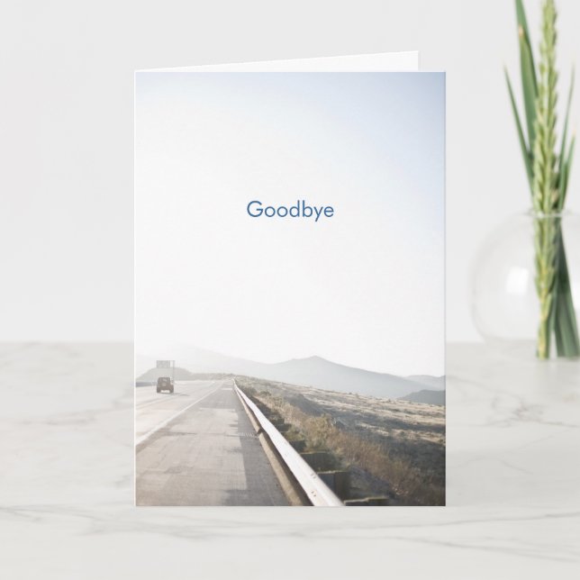 Die Straße voran Karte (Vorderseite)