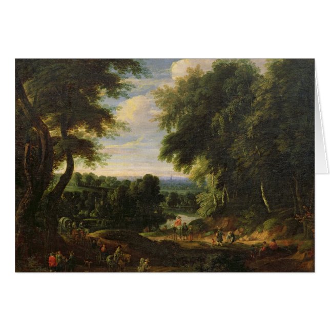 Die Straße zu Boitsfort von Auderghem (Vorderseite (Horizontal))