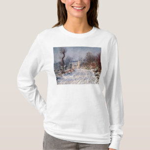 Die Straße zu Giverny, Winter, 1885 T-Shirt