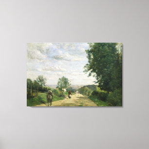 Die Straße zu Sevres, 1858-59 Leinwanddruck