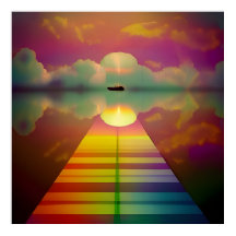 Die Straße zum unbekannten Ziel