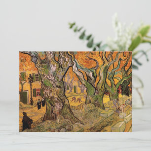 Die Straßen von Vincent van Gogh Einladung